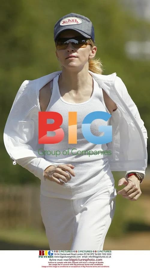 Madonna Jogging in London