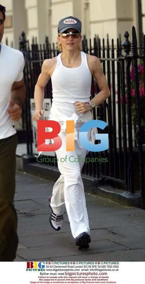 Madonna Jogging in London