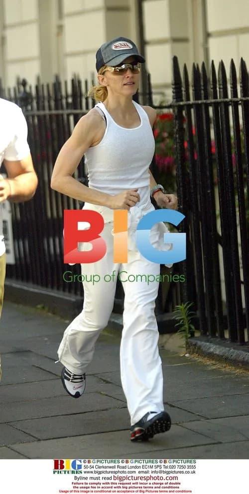 Madonna Jogging in London