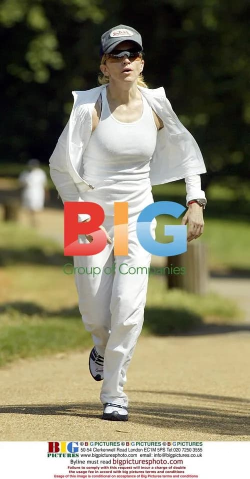 Madonna Jogging in London