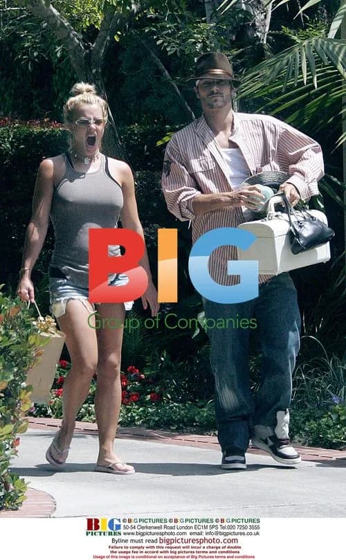 Britney Spears and Kevin Federline Shopping