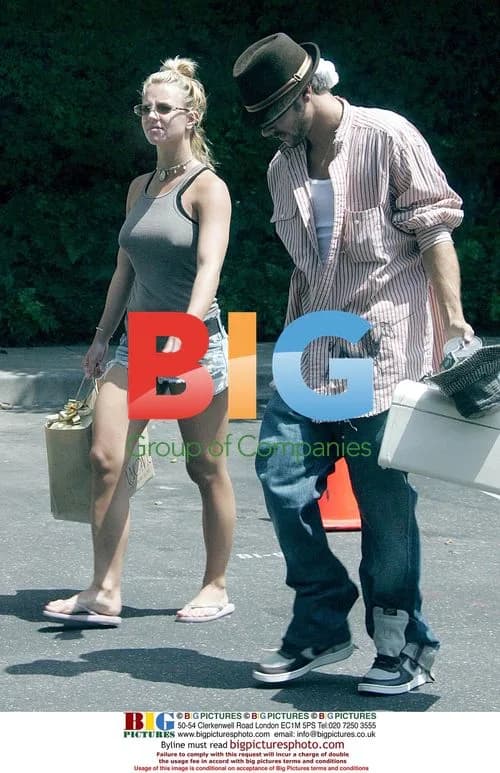 Britney Spears and Kevin Federline Shopping