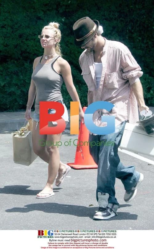 Britney Spears and Kevin Federline Shopping