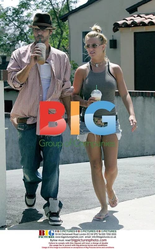 Britney Spears and Kevin Federline Shopping