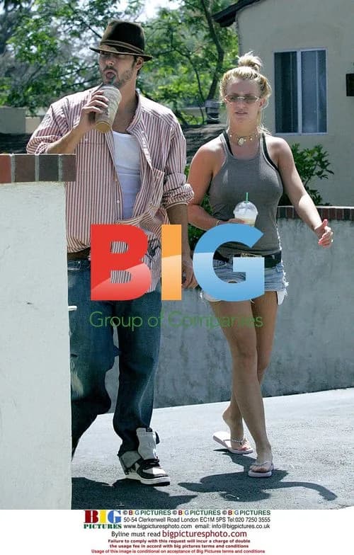 Britney Spears and Kevin Federline Shopping