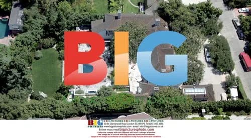 Aerial Shots of Brad Pitt and Jennifer Aniston's Bel-Air Home