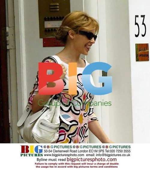 Kylie Minogue Leaving London Home
