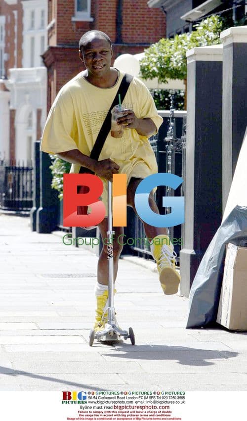 Chris Eubanks on Scooter in London