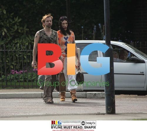 Pete Burns Out Shopping in North London