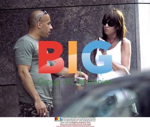 Vin Diesel in Berlin with Co-Star and Bodyguard