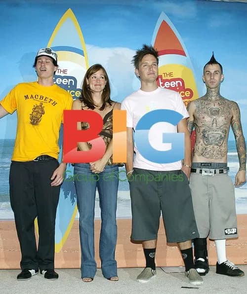 Jennifer Garner and Blink-182 at 2004 Teen Choice Awards