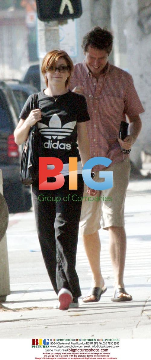 Alyson Hannigan and Alex Denisof Shopping in Santa Monica