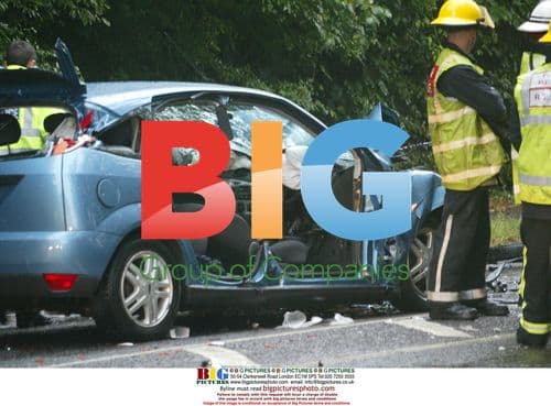 Serious Car Crash Near Beckham Estate