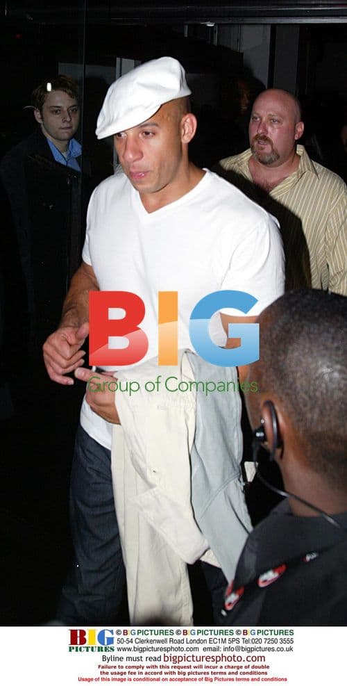 Vin Diesel at 'Chronicles of Riddick' Party