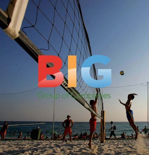 Brazilian volleyball team practices in Athens