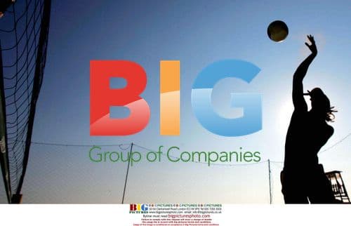 Brazilian volleyball team practices in Athens