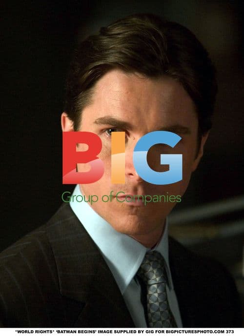 Christian Bale as Batman in "Batman Begins"