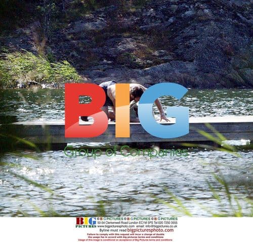 Ulrika Jonsson and husband on family holiday