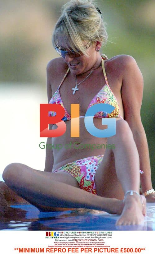 Alex Best on Holiday with Boyfriend