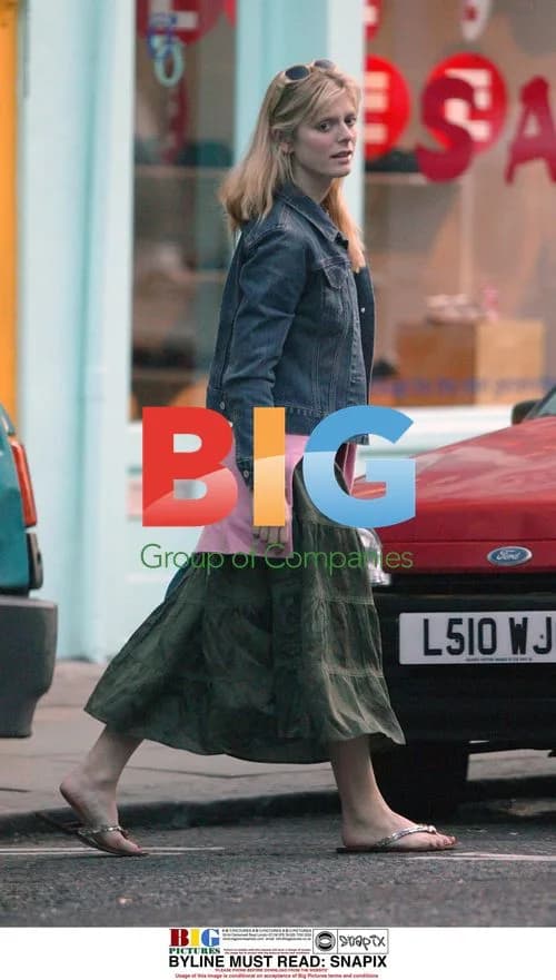 Emilia Fox with Friend in London