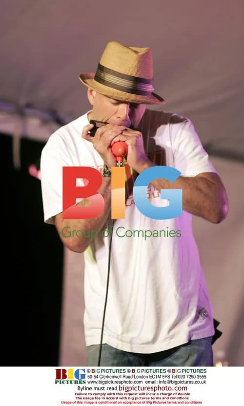 Bruce Willis Performing at Folk Festival