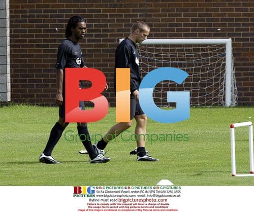 Michael Owen Training at Liverpool