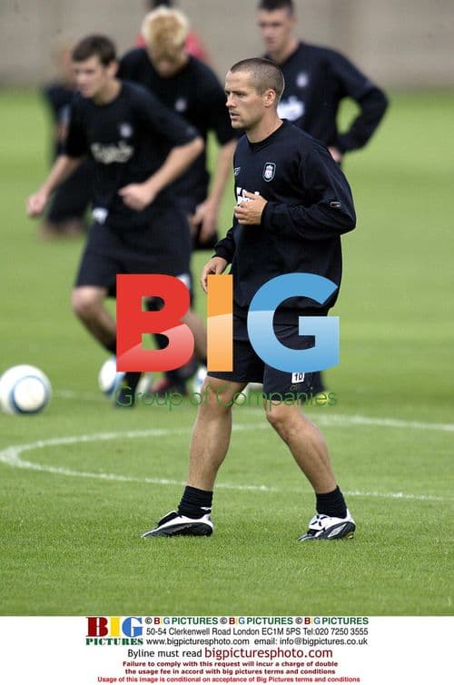 Michael Owen Training with Liverpool