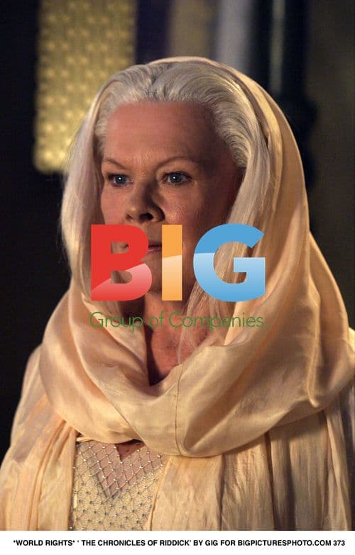 Judi Dench as Aereon in The Chronicles of Riddick