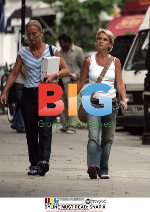 Nicki Waterman Out With Friend in London