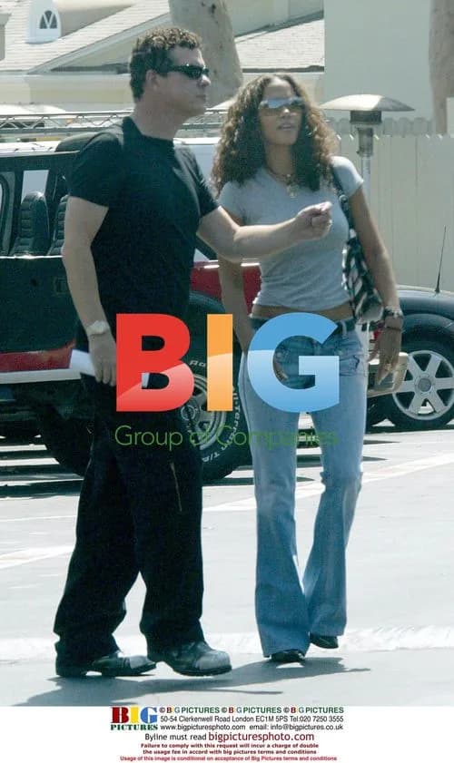 Halle Berry with mystery man in West Hollywood