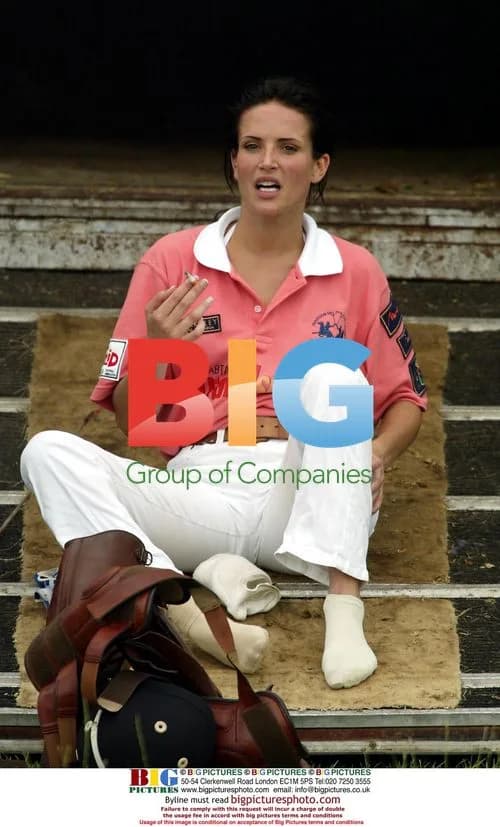 Model Sophie Anderton at Polo Barbados Challenge