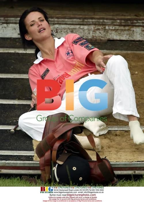 Model Sophie Anderton at Polo Event