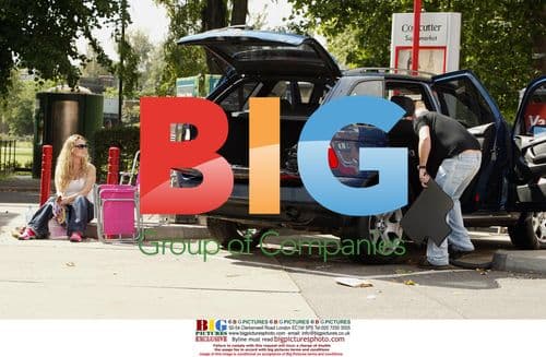 Pregnant Actress Charlie Brooks Cleans Car