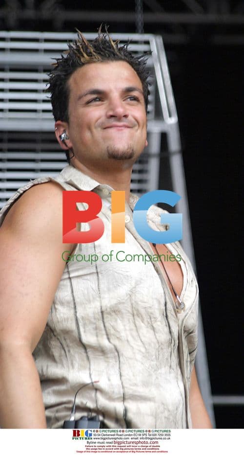 Peter Andre Live at Pop Into The Park