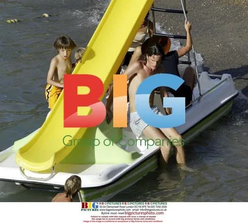 Sadie Frost and Family Vacation in Spain