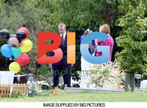 Andrew and Mary Wragg at son's funeral