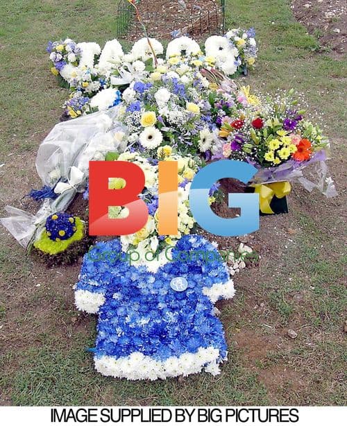 Andrew and Mary Wragg at son's funeral