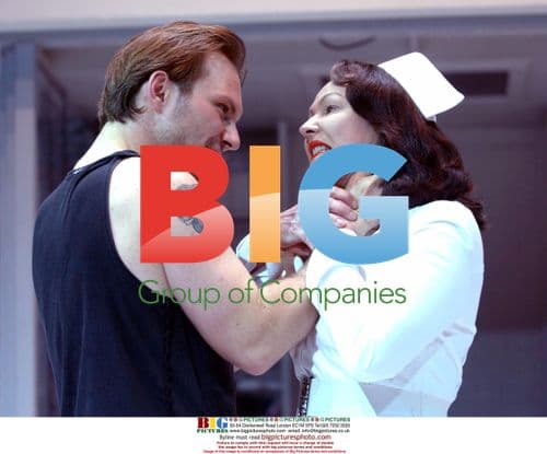 Christian Slater and Francis Barber in "One Flew Over the Cuckoo's Nest"