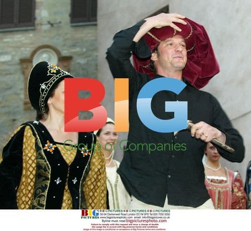 Colin Firth at Movie and Medieval Festival