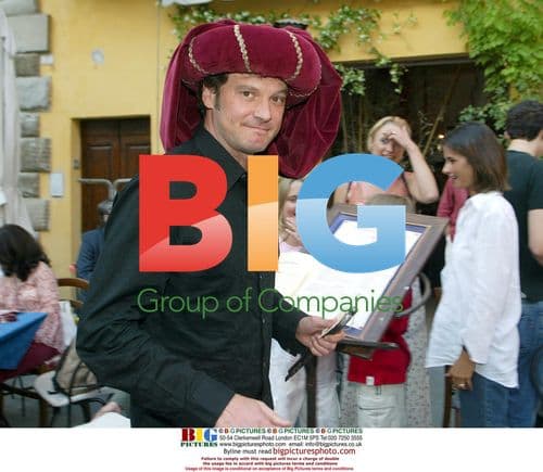 Colin Firth at Movie and Medieval Festival