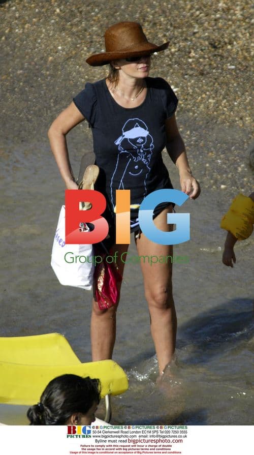 Sadie Frost and Family Enjoying Summer Holiday in Spain