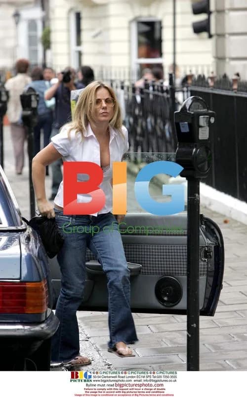 Geri Halliwell Leaving Home for Weight Loss Class