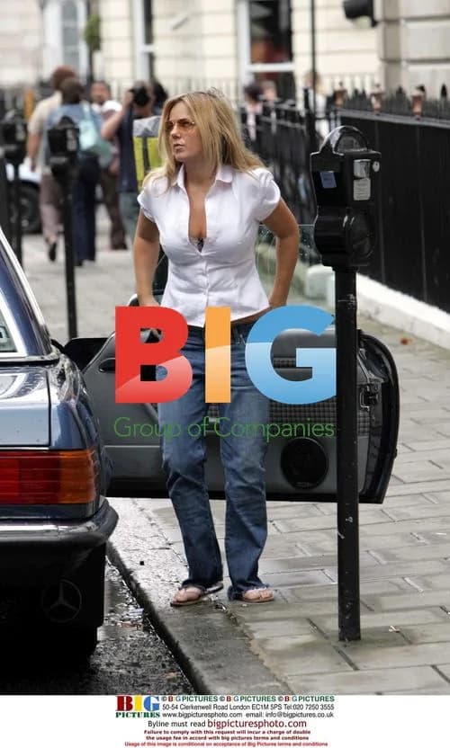 Geri Halliwell Leaving Home for Weight Loss Class