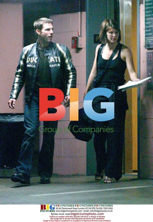 Tom Cruise Leaving Ivy Restaurant on Ducati