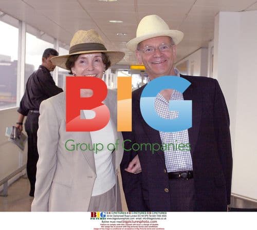 Jeffrey Archer and Wife Depart for Athens Olympics