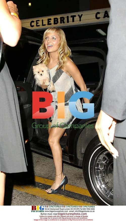 Nicole Richie at Pelle Pelle's Celebrity Catwalk Event