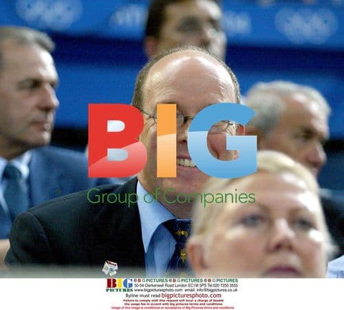 Prince Albert at 2004 Athens Olympics