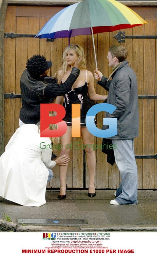 Abi Titmuss Photo Shoot for 2005 Calendar