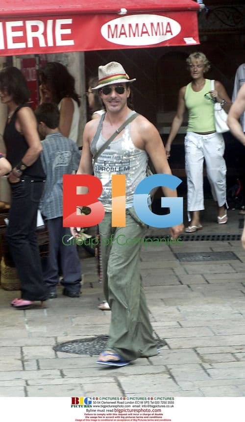 John Galliano and Friend in the South of France