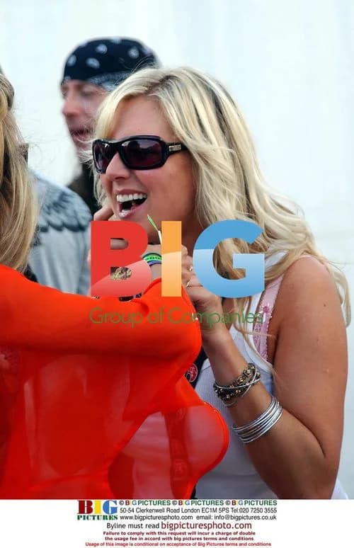 Abi Titmuss at V Festival 2004
